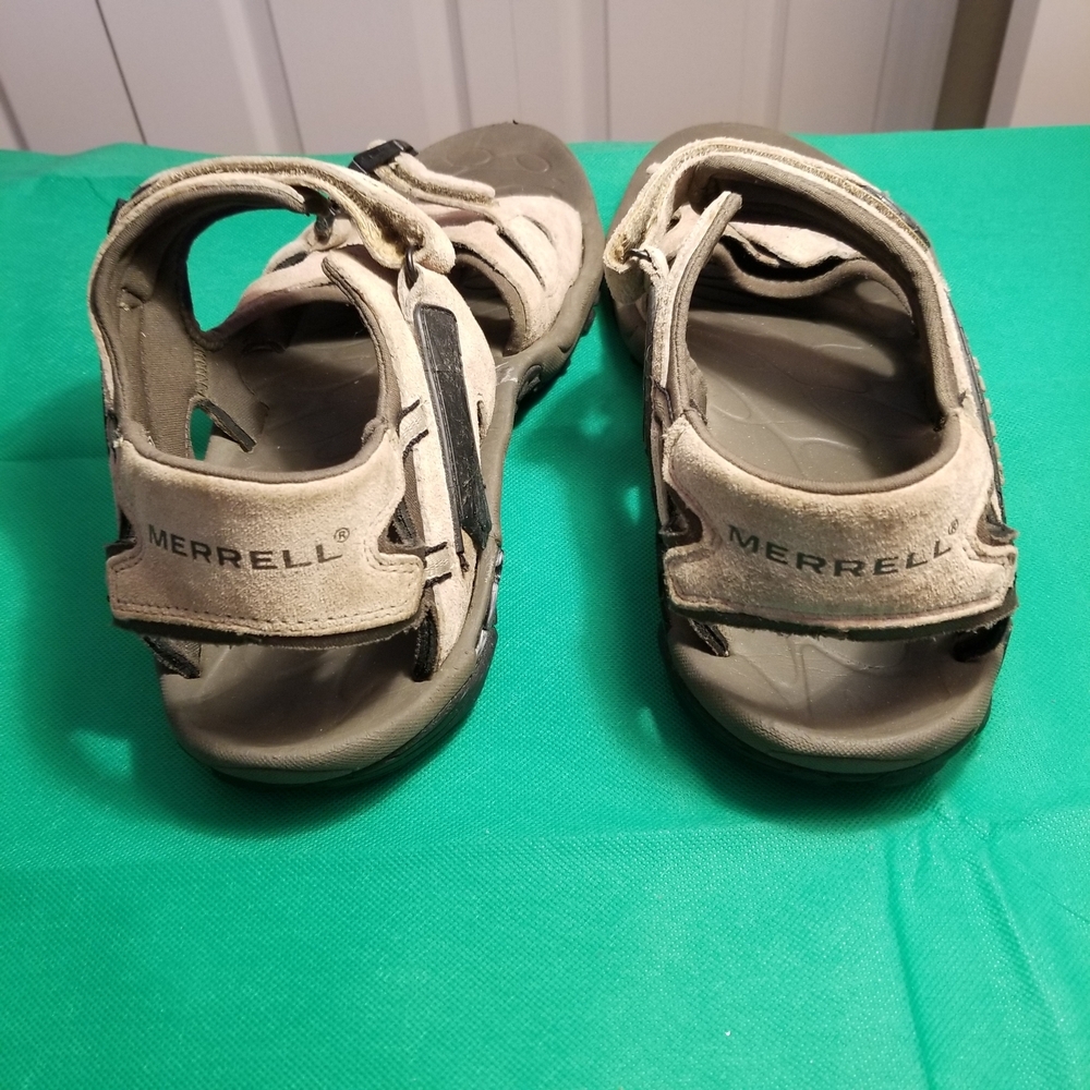 Merrell Kids' Sandals - Tan and Black - Picture 8 of 11